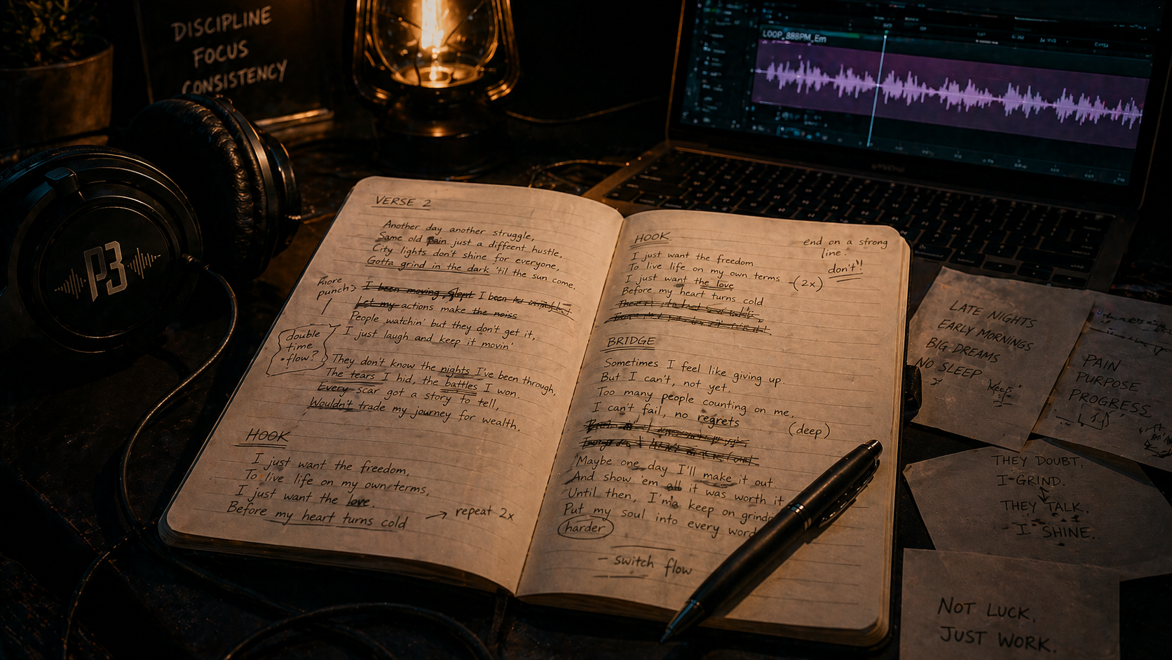 How to Write Rap Lyrics Over a Beat: Step-by-Step Guide