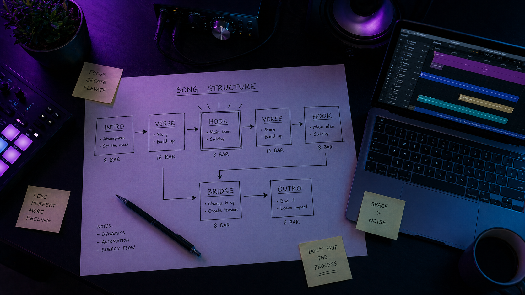 Understanding Song Structure: From Idea to Finished Track